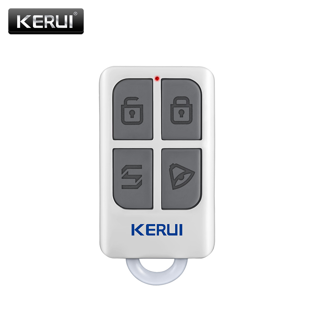 Home Security Company - KERUI Drahtlose, leistungsstarke, tragbare Fernbedienung, 4-Tasten-Schlüsselanhänger