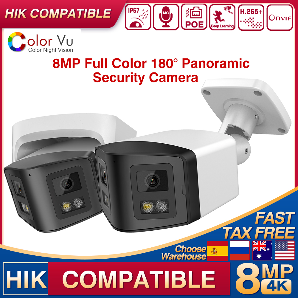 Home Security Hikvision - Hikvision-kompatibles 4K 8MP 2,8mm Objektiv 170