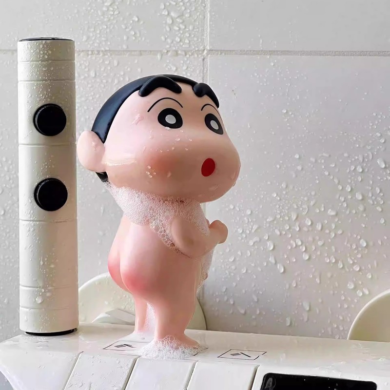 Home Security Movie - Badestift Shin Chan Niedliche Dekoration Badezimmer