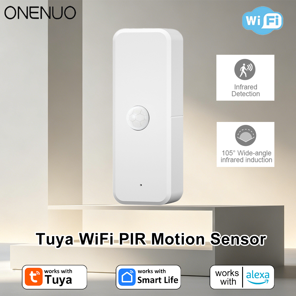 Home Security Alexa - Neuer Tuya WiFi PIR-Bewegungsmelder Infrarot-Körpersensor für