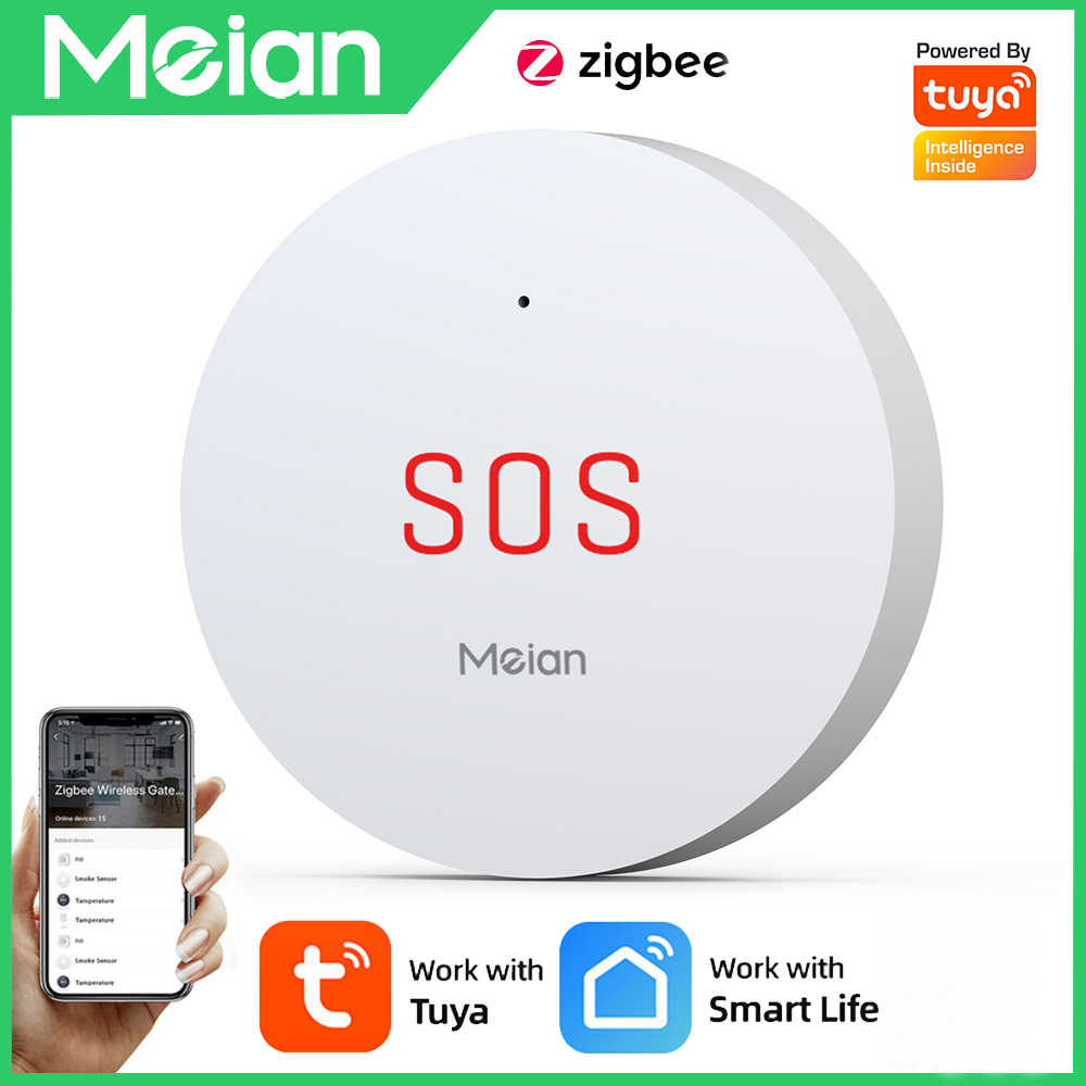 Home Security Equipment - Zigbee Tuya SOS Notfall Taste Home