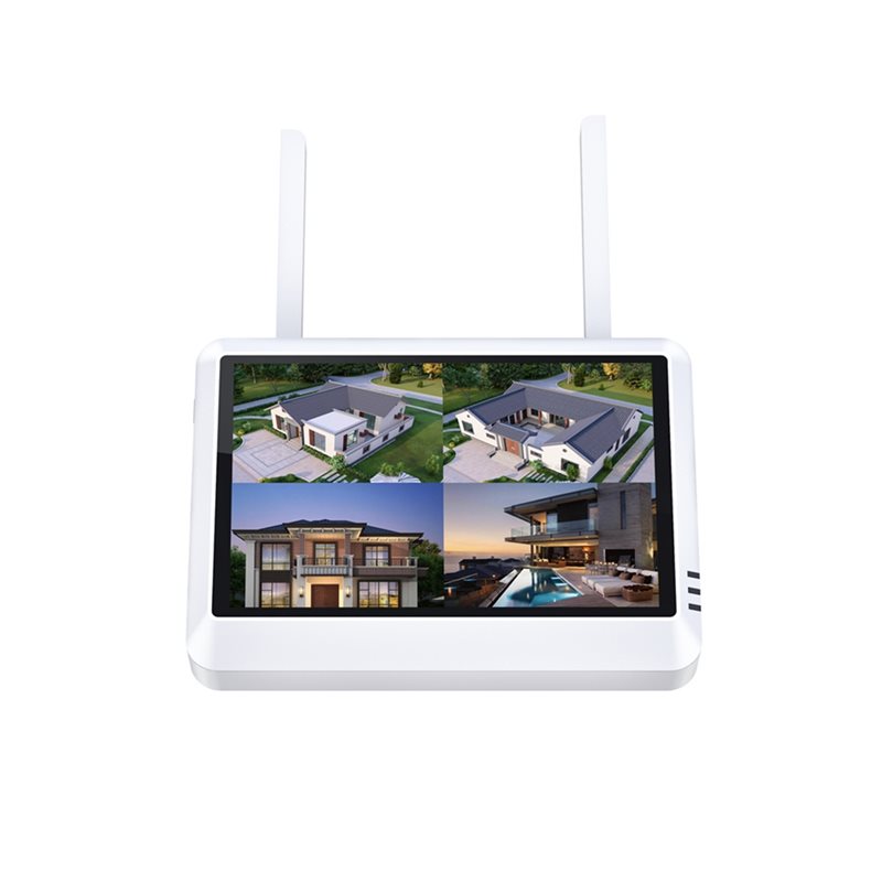 Home Security Video Recording Systems - B44C Wireless 8CH 7-Zoll-LCD-Monitor, NVR-Bildschirm mit