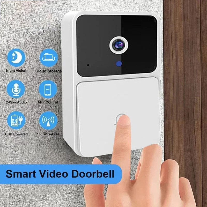 Home Security Features - Drahtlose WiFi-Video-Türklingel für die Sicherheit zu