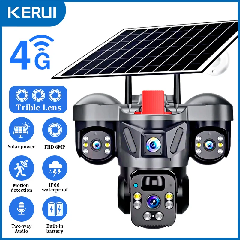 Home Security Company - KERUI V380 Pro Outdoor PTZ 6MP