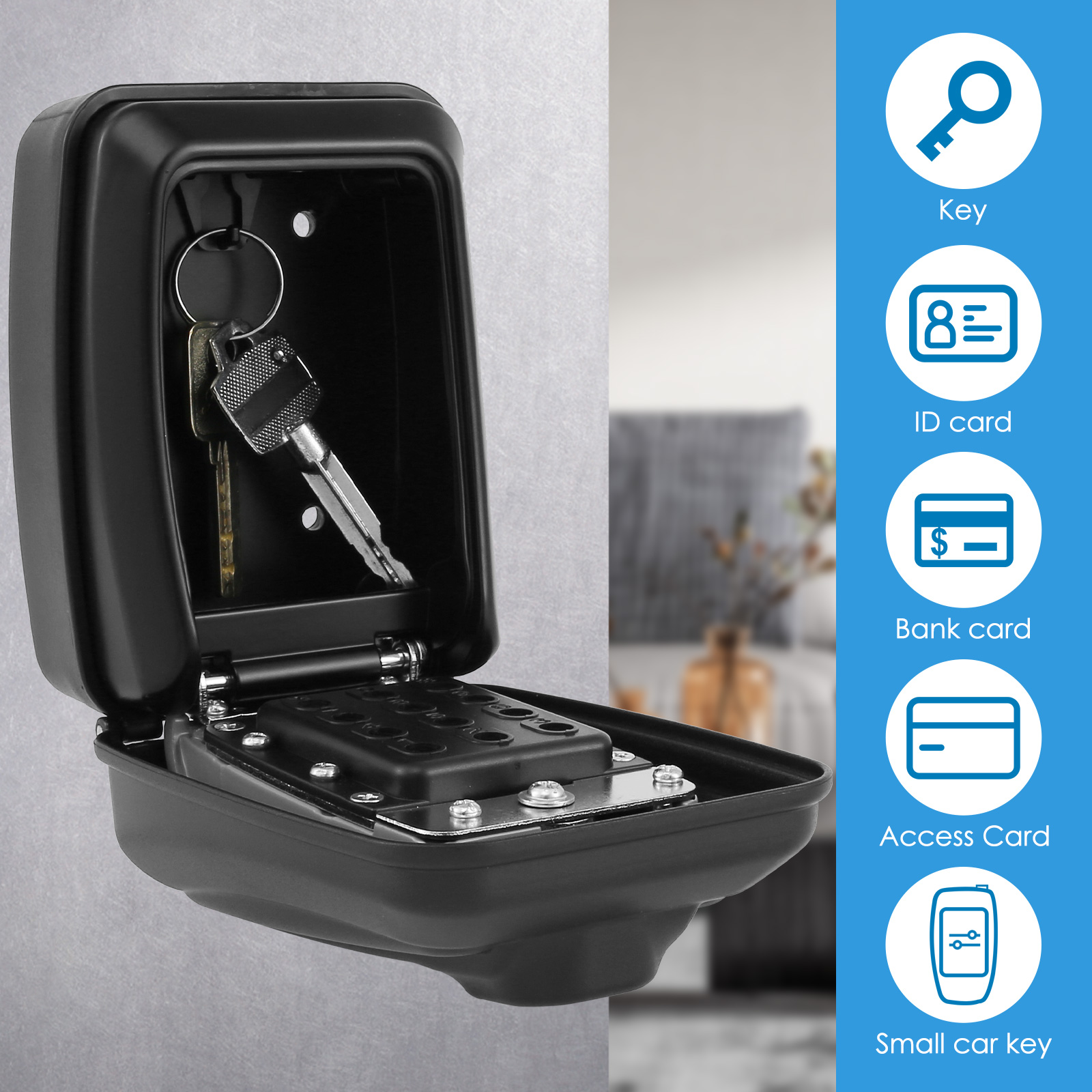 Schlüssels chloss Box Wand mon – Home Security Essential Bewertung und Preis