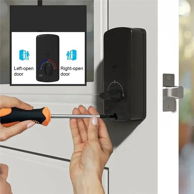 B44C Fingerabdruck-Türschloss  – Home Security Features Bewertung und Preis