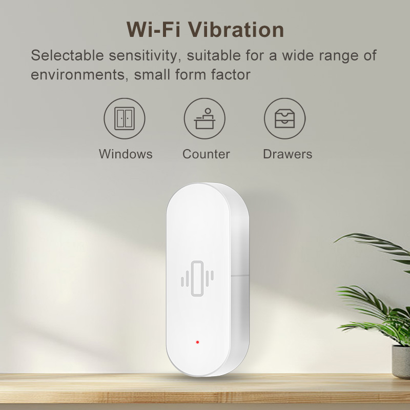 Tuya WiFi-Vibrationssensor, em – Home Security Alexa Bewertung und Preis