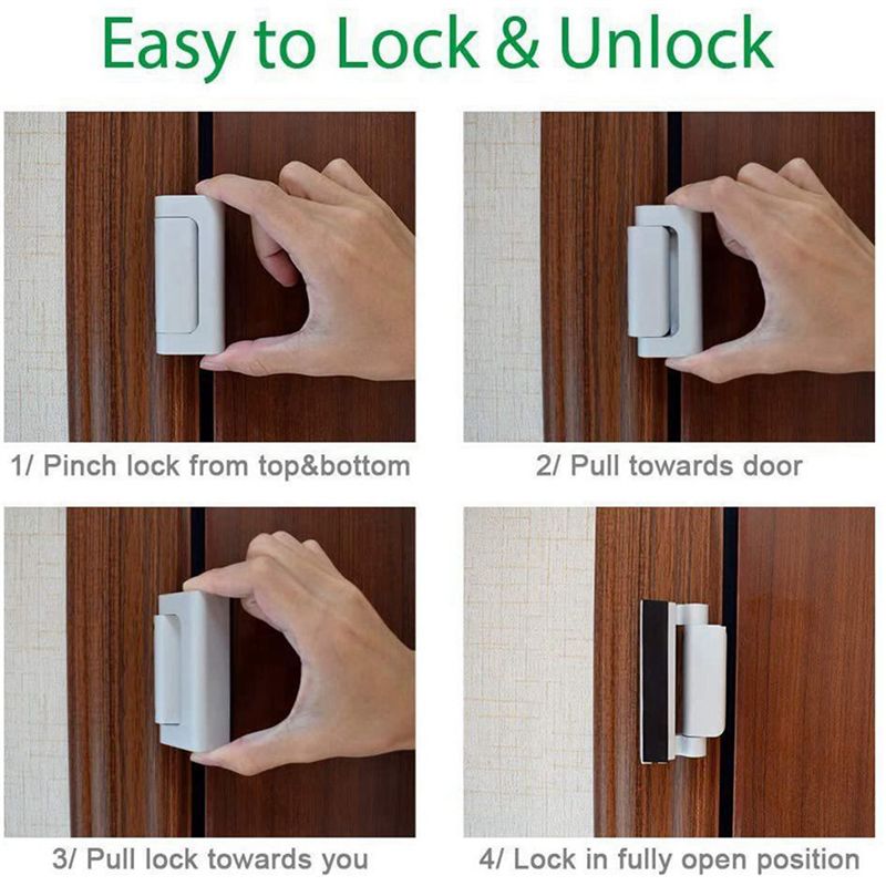 2X Home Security Türschloss, K – Home Security Door Reinforcement Lock Bewertung und Preis