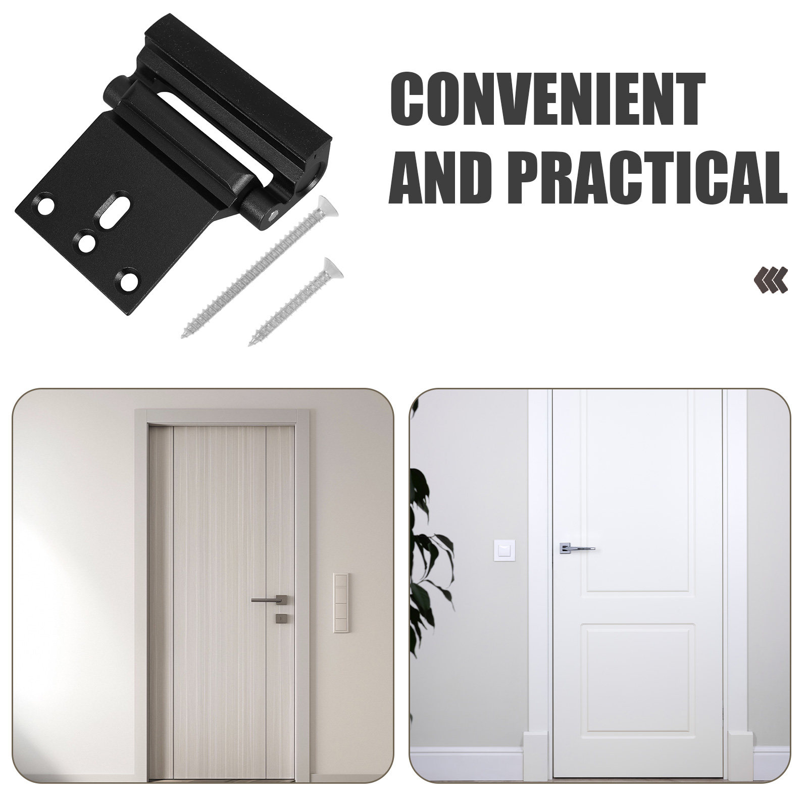 2 Stück Türsicherheitsschloss  – Home Security Door Reinforcement Lock Bewertung und Preis