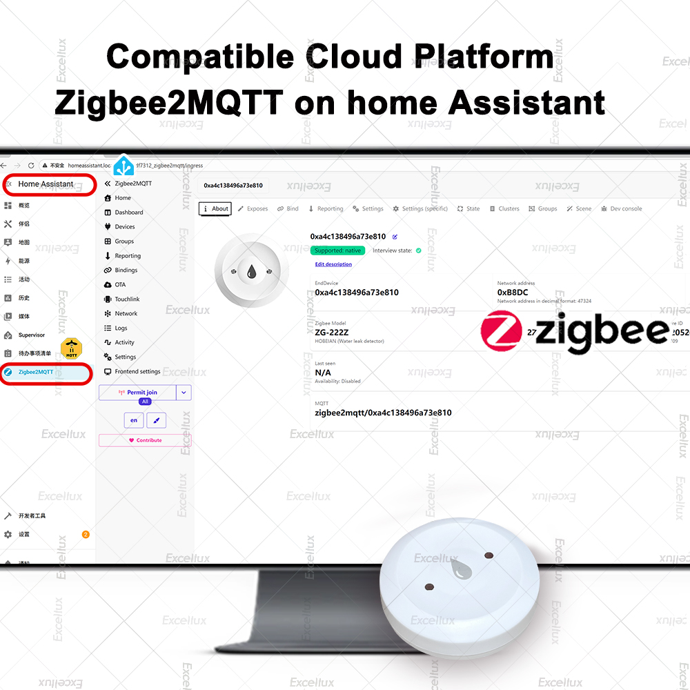 Zigbee Wasser Detektor Leckage – Home Security Alexa Bewertung und Preis