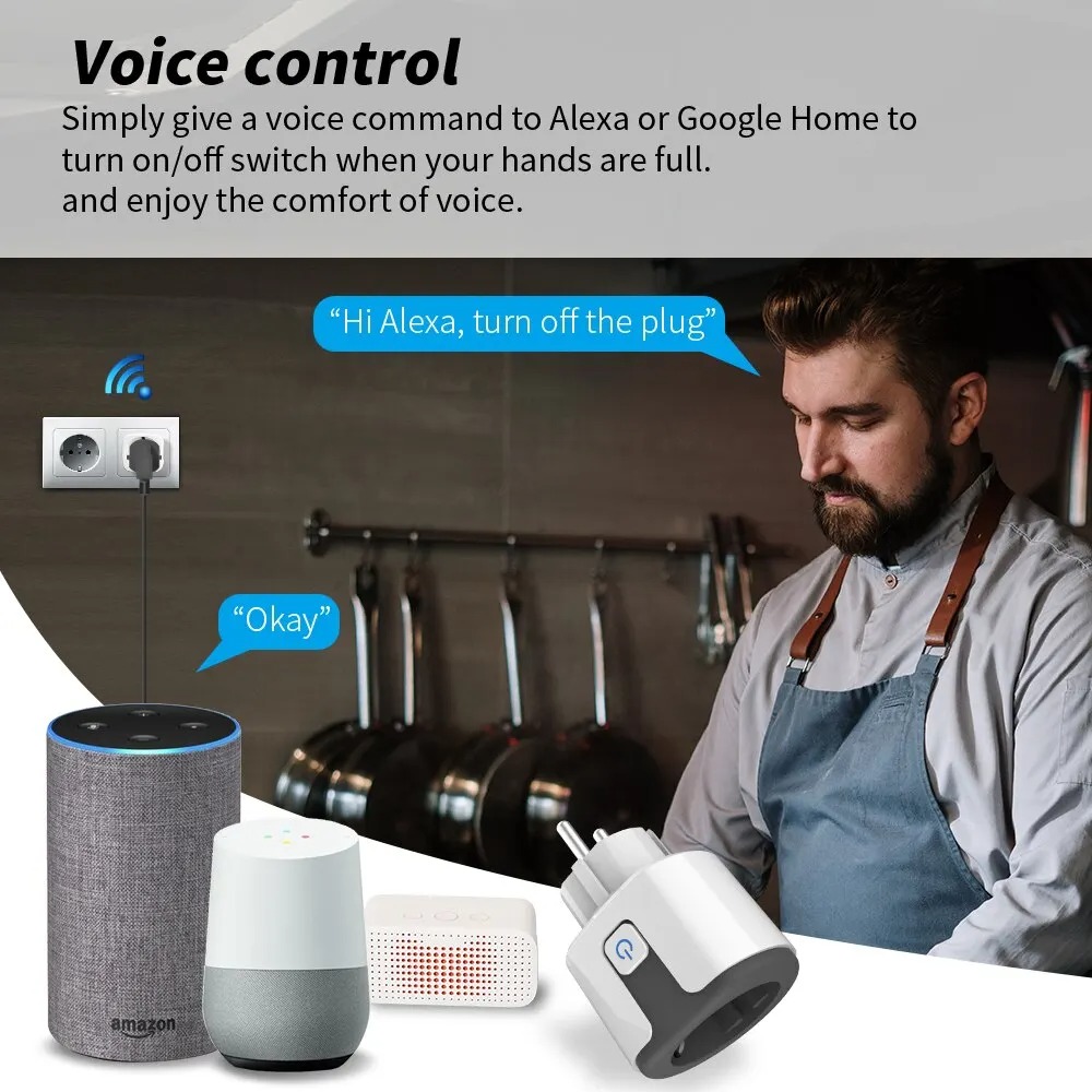 WLAN EU Smart-Steckdose Kompat – Home Security Alexa Bewertung und Preis