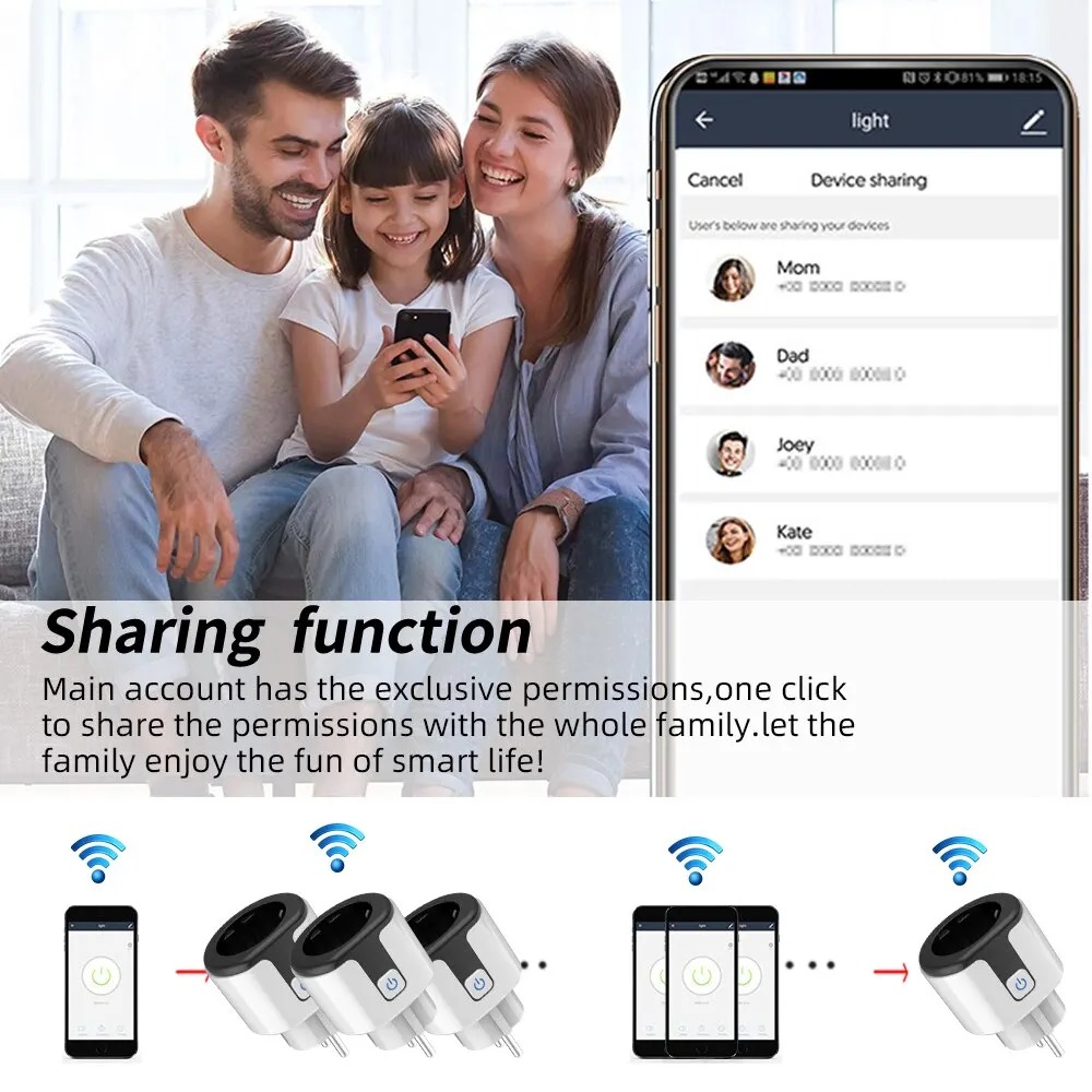 WLAN EU Smart-Steckdose Kompat – Home Security Alexa Bewertung und Preis