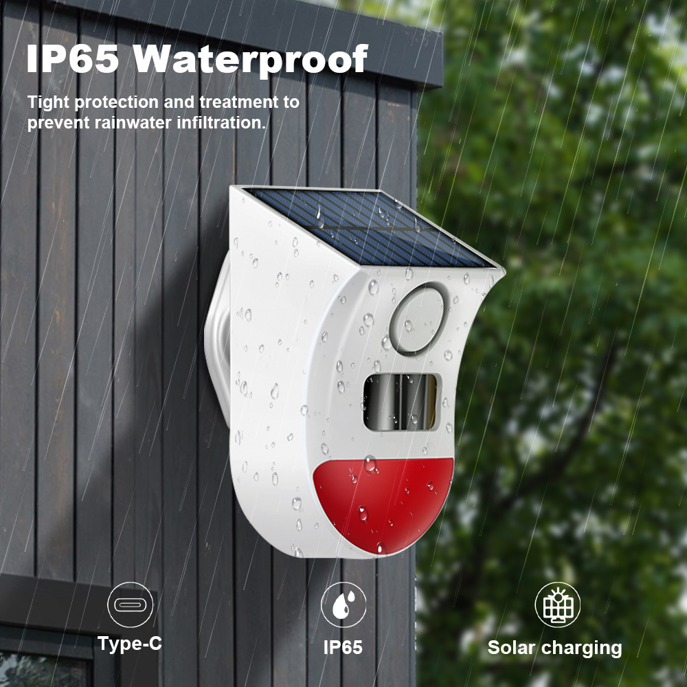 Tuya Zigbee Solar-Sirenenalarm – Home Security Company Bewertung und Preis