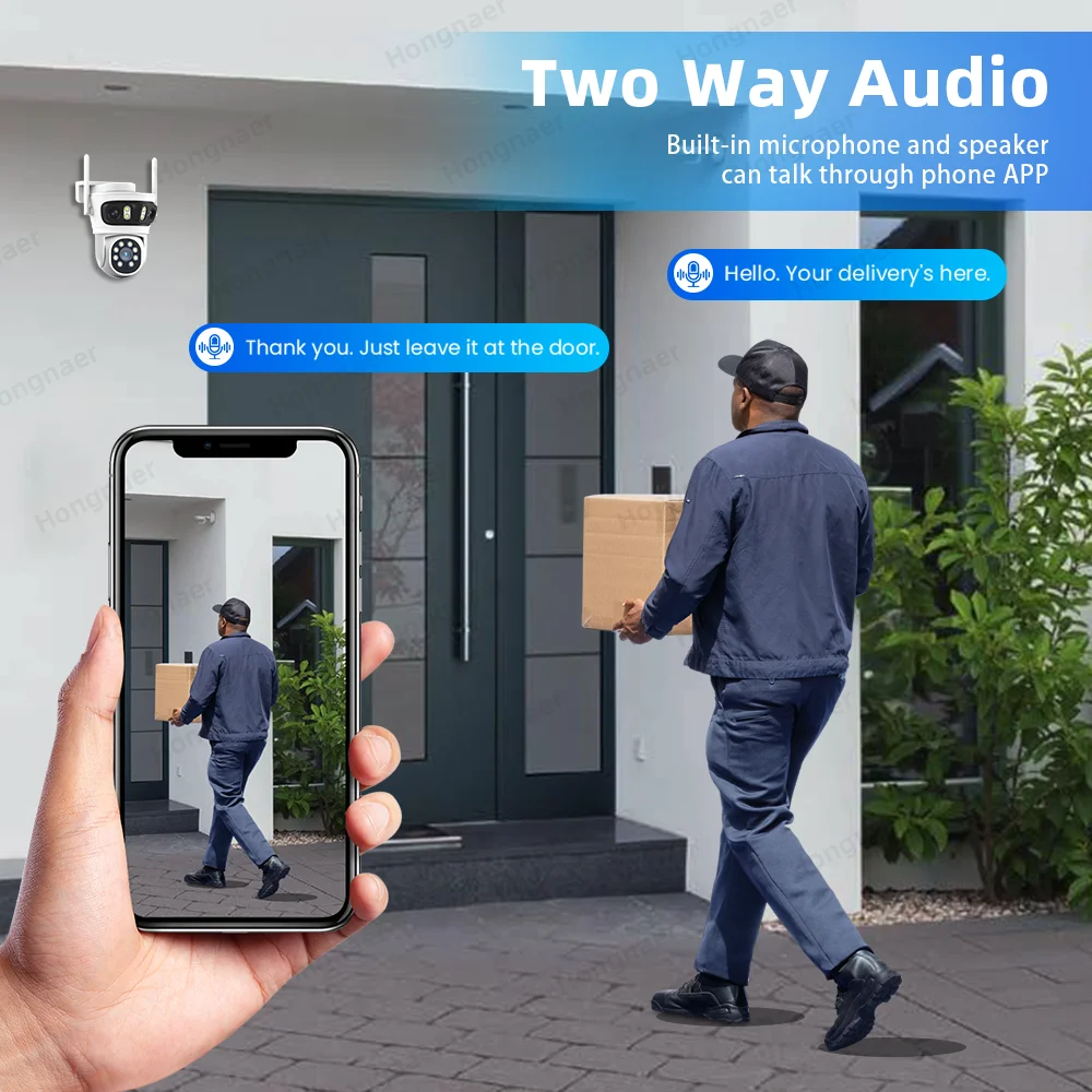 2026 Hongnaer 6MP 4CH 3-Linsen – Home Security Camera Bewertung und Preis