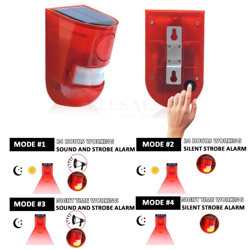 Wasserdichte Solarbetriebene A – Home Security Equipment Bewertung und Preis