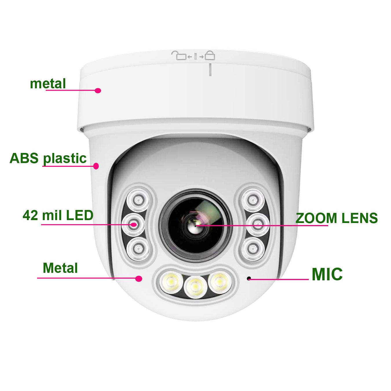 HiEasy 30X ZOOM 4K 8MP 30fps W – Home Security Hikvision Bewertung und Preis