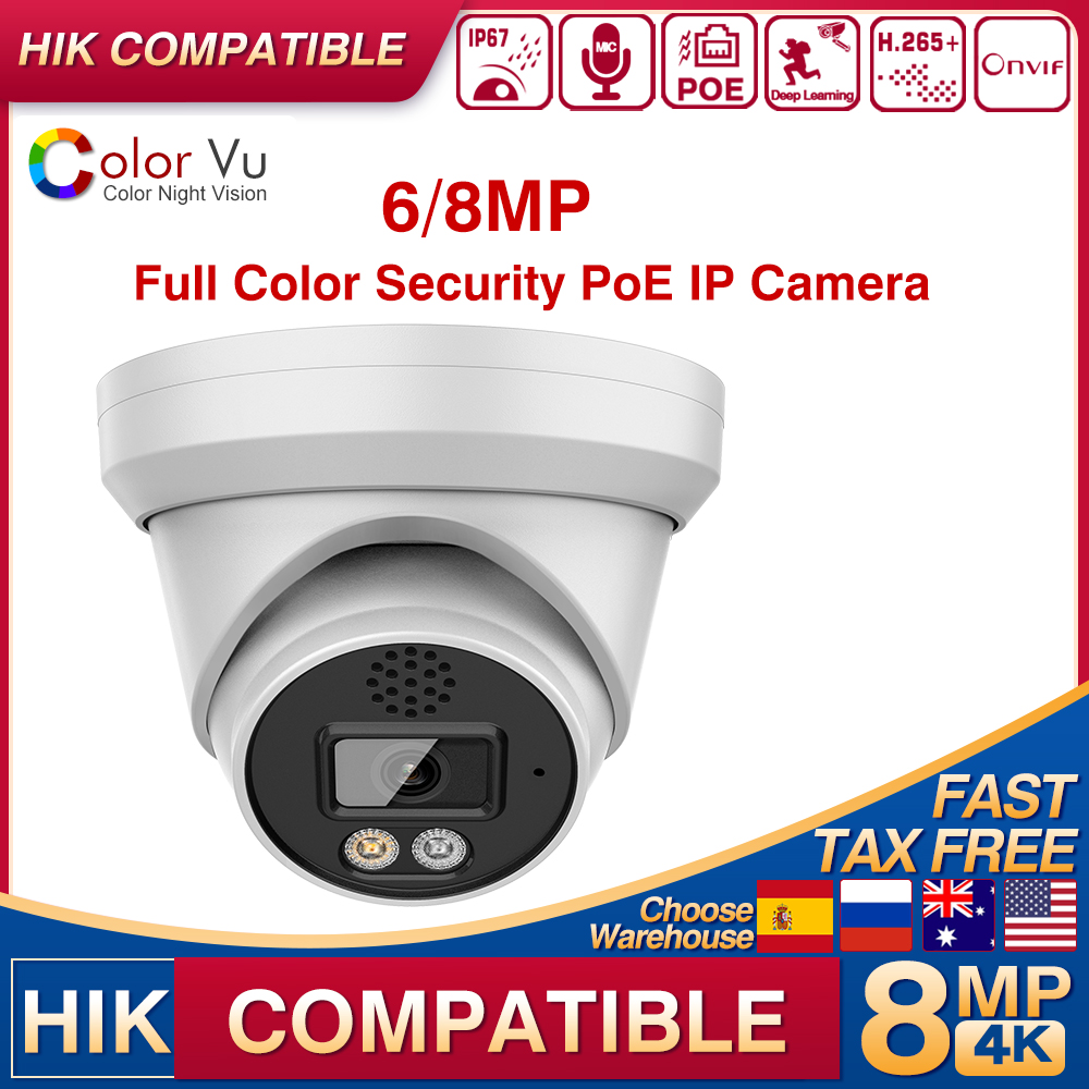Hikvision-kompatible 4K 8MP 6M – Home Security Hikvision Bewertung und Preis