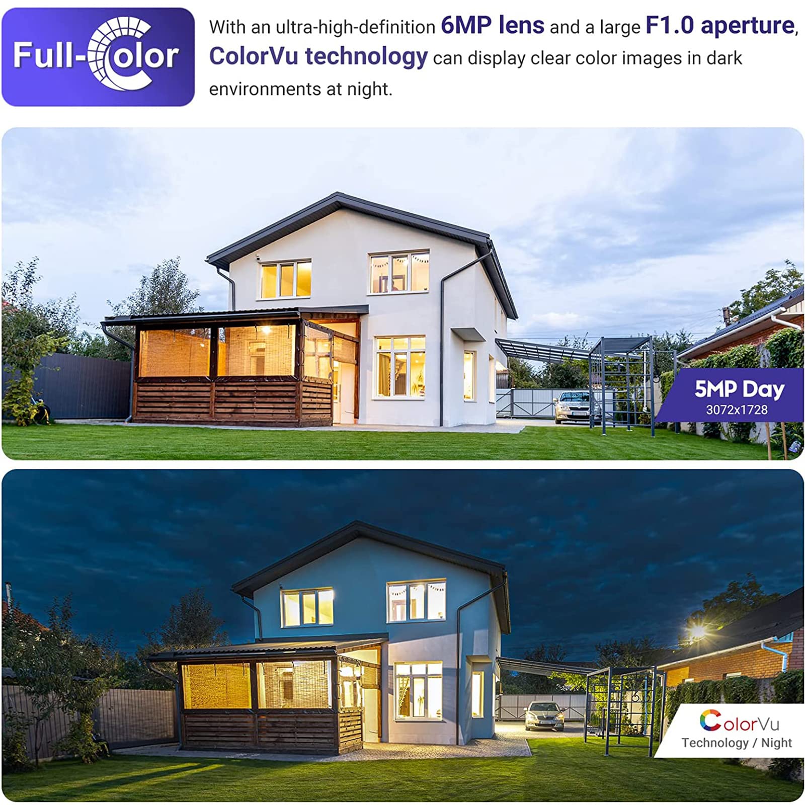 Hikvision-kompatible 4K 8MP 6M – Home Security Hikvision Bewertung und Preis