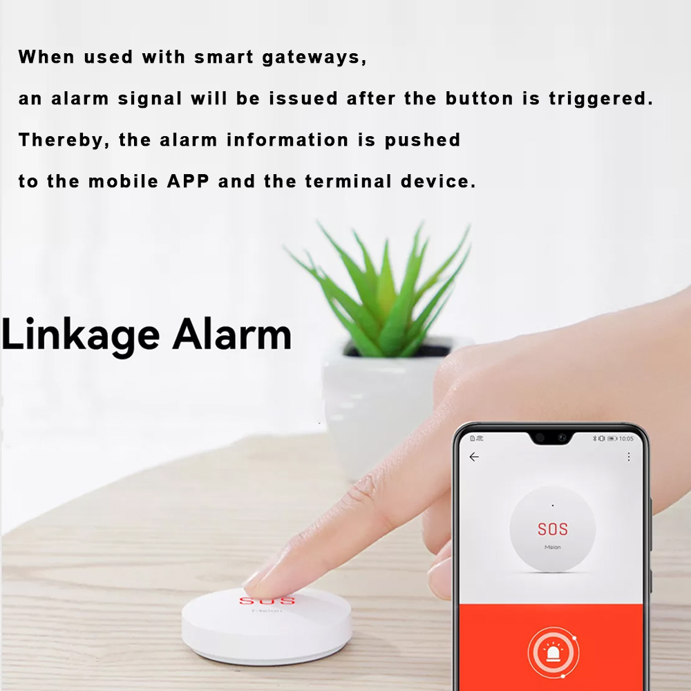 Zigbee Tuya SOS Notfall Taste  – Home Security Equipment Bewertung und Preis