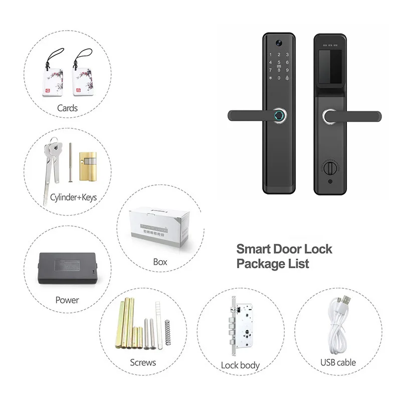 Smart Home Sicherheits-Türschl – Home Security Features Bewertung und Preis
