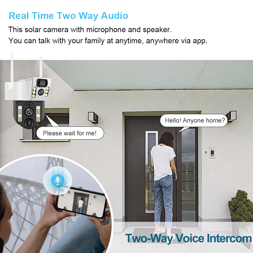Wifi/4g solar kamera ip cctv ü – Home Security Company Bewertung und Preis