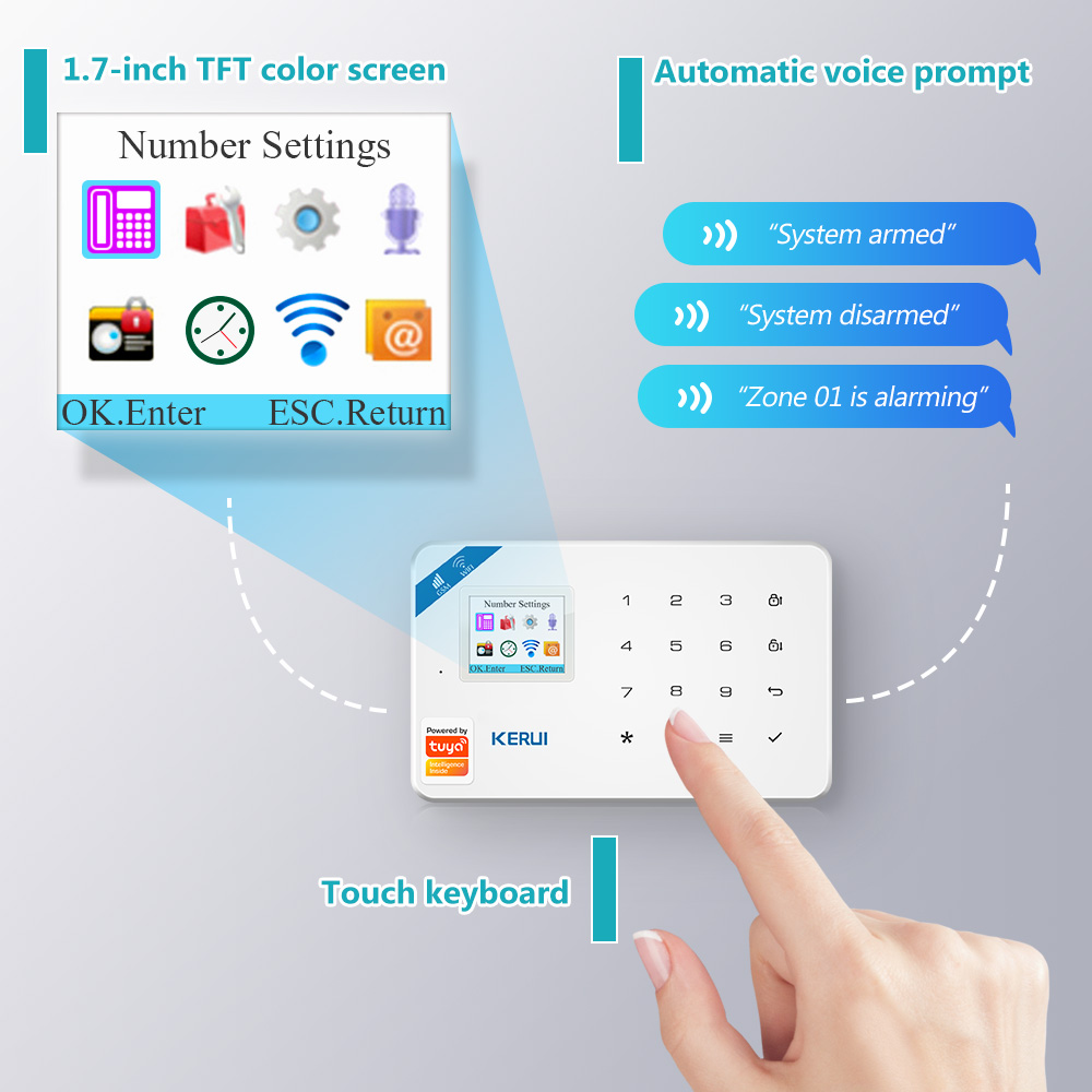 KERUI W181 Alarm System Securi – Home Security Equipment Bewertung und Preis