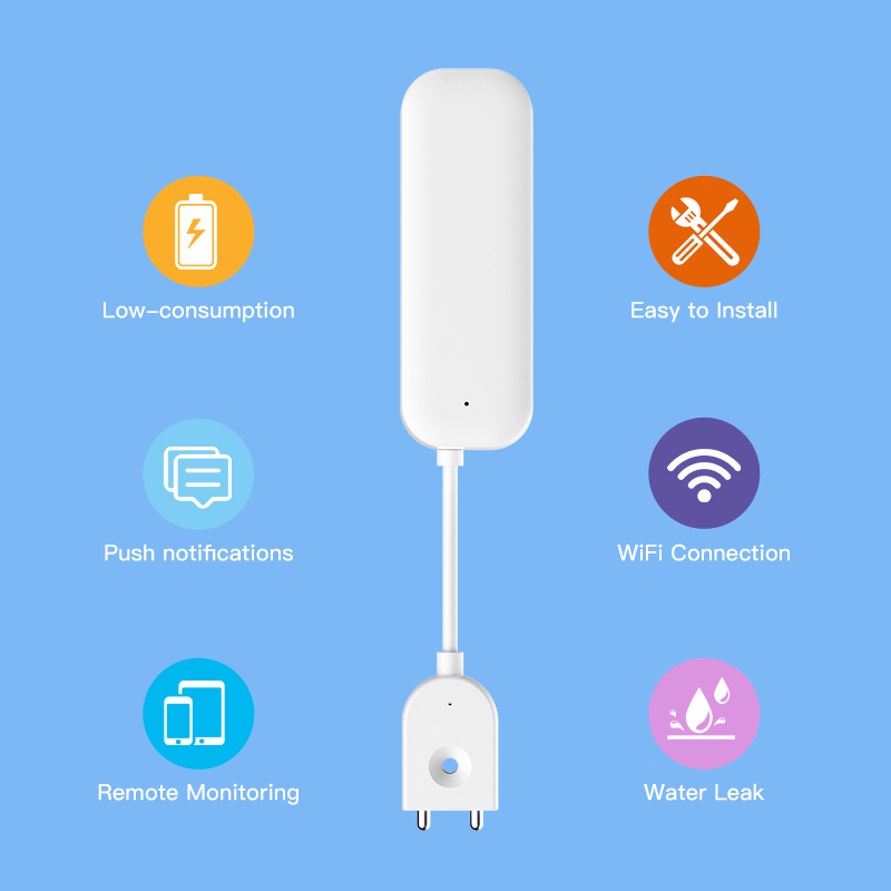 Tuya WiFi ZigBee Wasser Sensor – Home Security Equipment Bewertung und Preis
