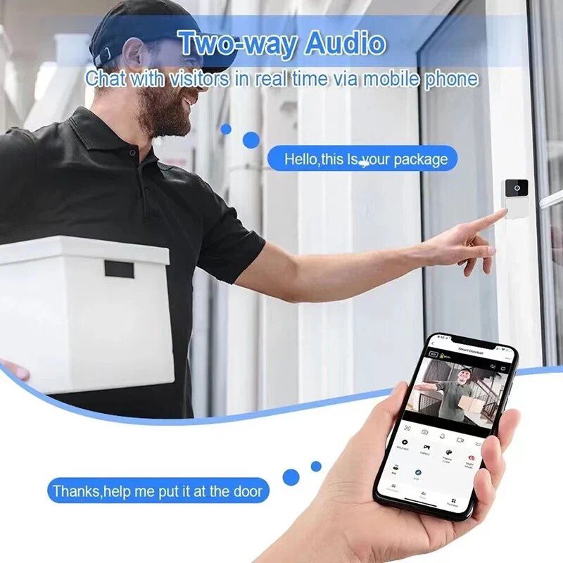 Drahtlose WiFi-Video-Türklinge – Home Security Features Bewertung und Preis