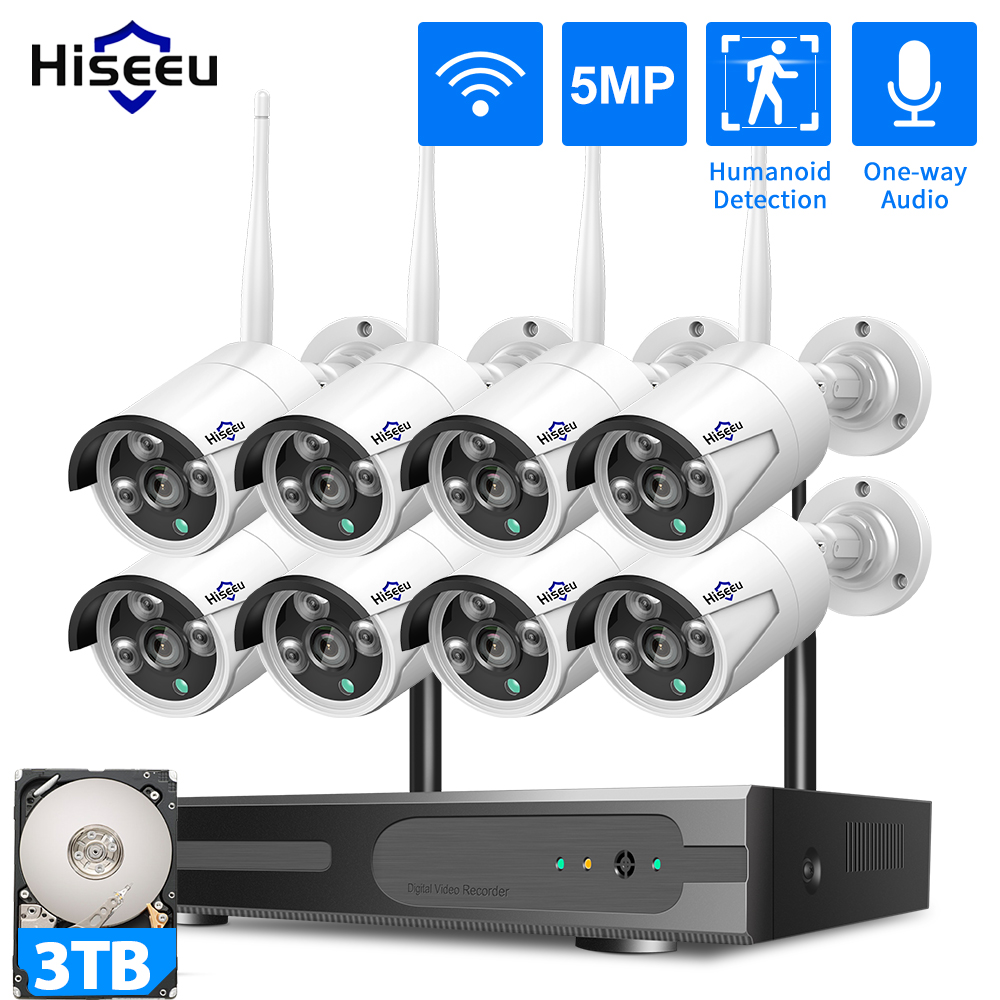 Hiseeu 3/5/8MP WLAN CCTV-Kamer – Home Security And Monitoring Bewertung und Preis