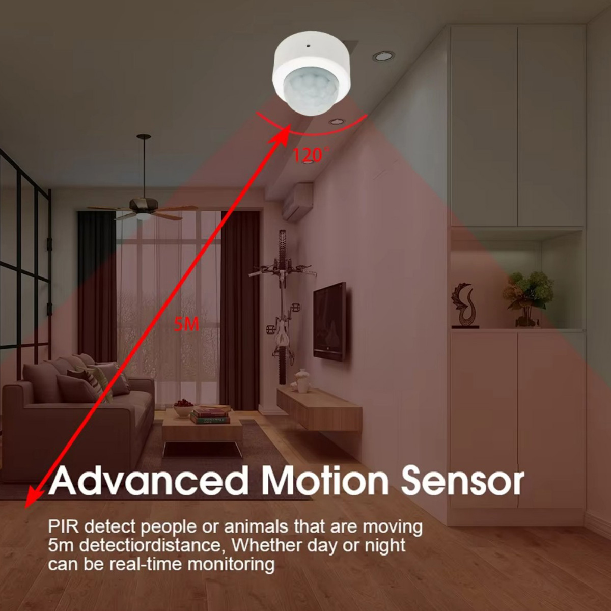 Zigbee3.0 Mini PIR Bewegungsme – Home Security Alexa Bewertung und Preis
