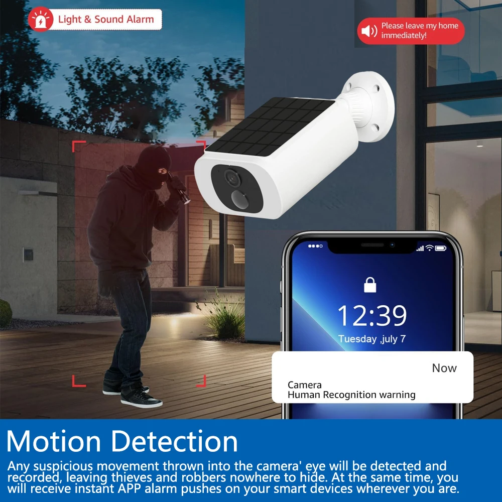Tuya 5MP Solar-Überwachungskam – Home Security Company Bewertung und Preis
