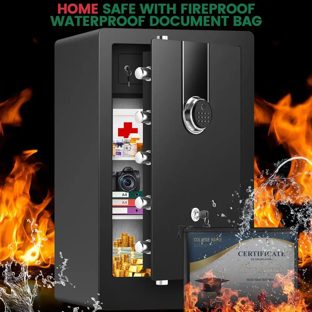 Robuster biometrischer Safe, w – Home Security Box Bewertung und Preis