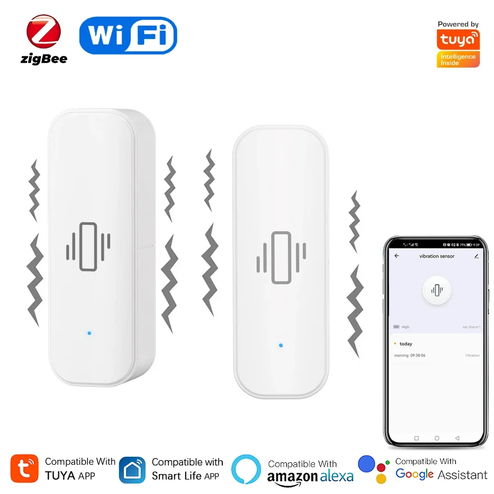Tuya Wifi/ZigBee Smart Vibrati – Home Security Monitor Bewertung und Preis