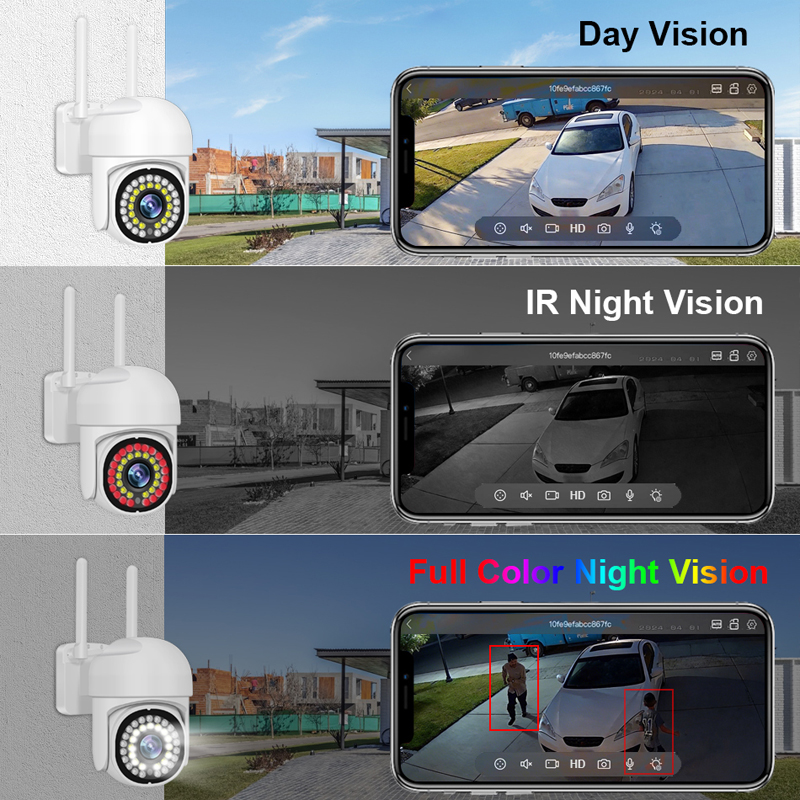Smar 3MP Kabelloses CCTV-Siche – Home Security Company Bewertung und Preis