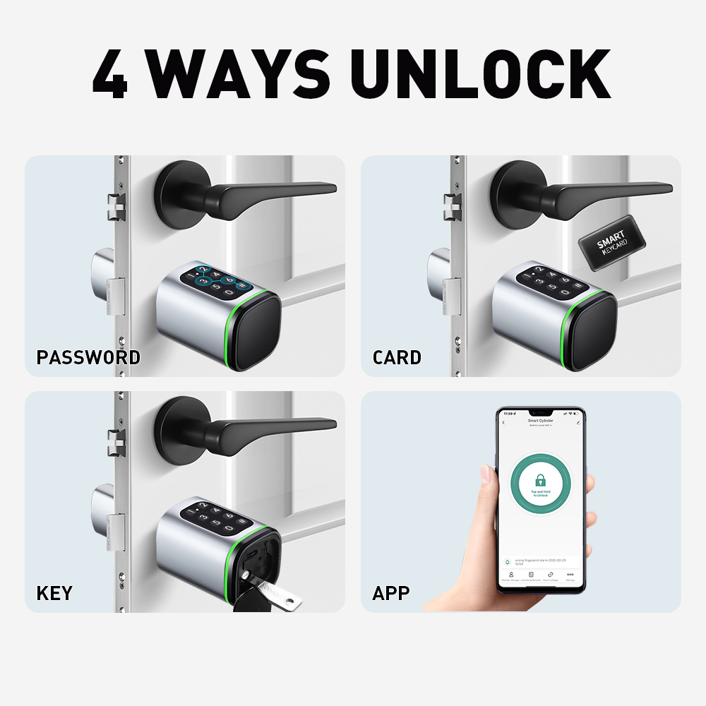 Smart Zylinder Schloss Tuya 60 – Home Security Essential Bewertung und Preis