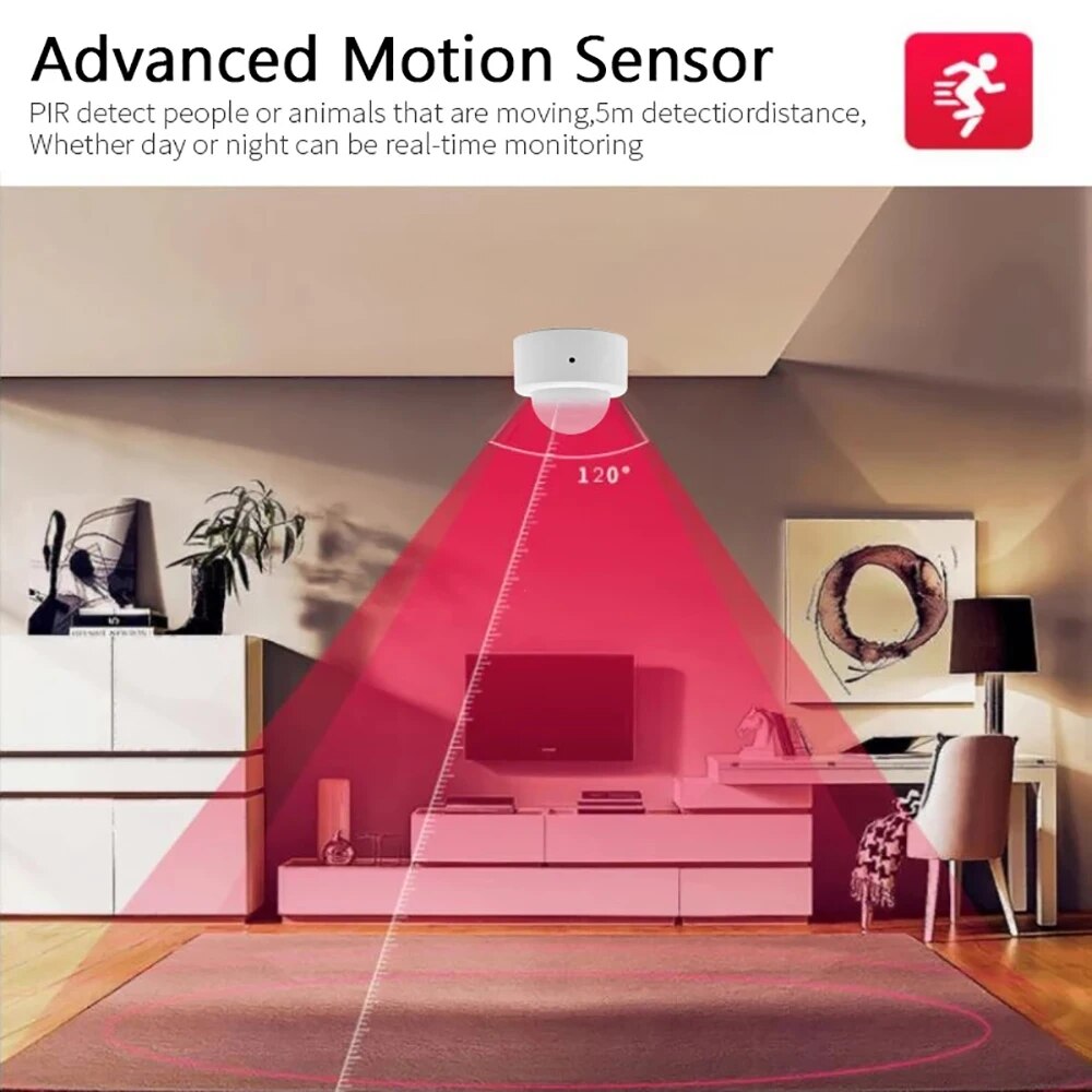 Zigbee Mini PIR Motion Sensor  – Home Security Alexa Bewertung und Preis