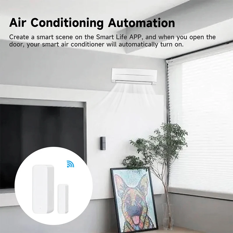 Tuya WiFi Smart Tür Sensor Tür – Home Security Company Bewertung und Preis