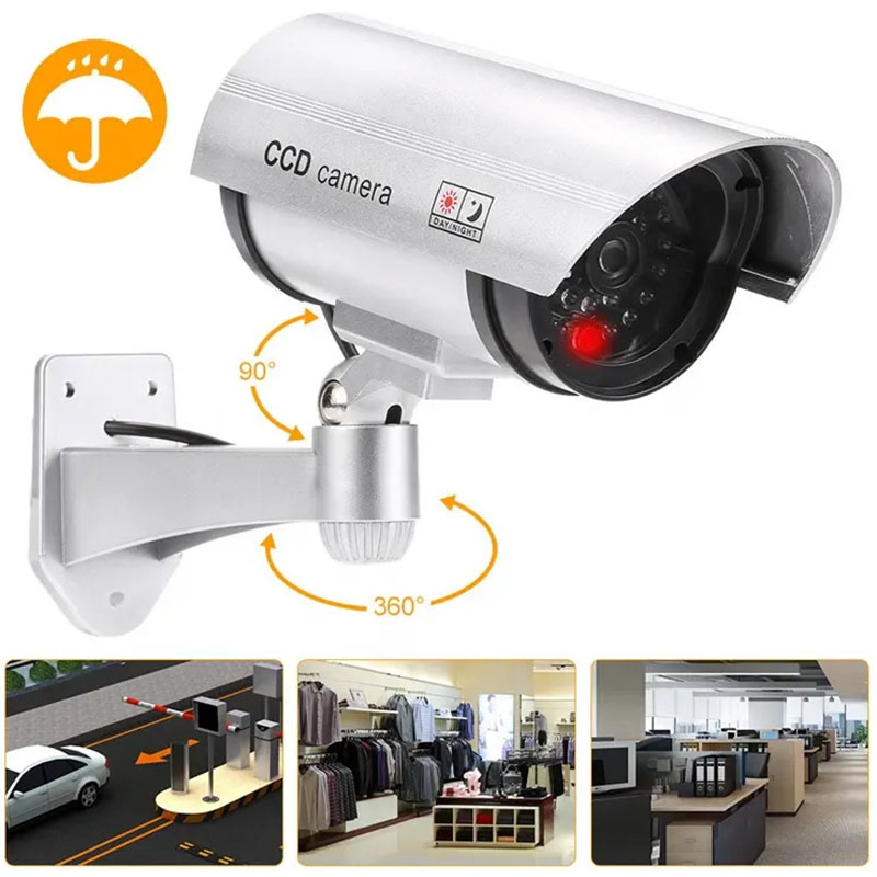Simulierte Überwachungskamera, – Home Security Features Bewertung und Preis